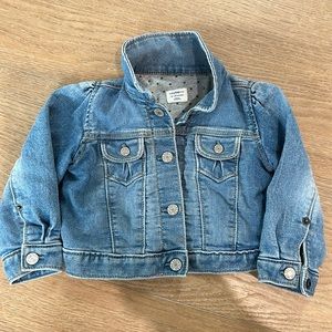 Gap lined Jean jacket